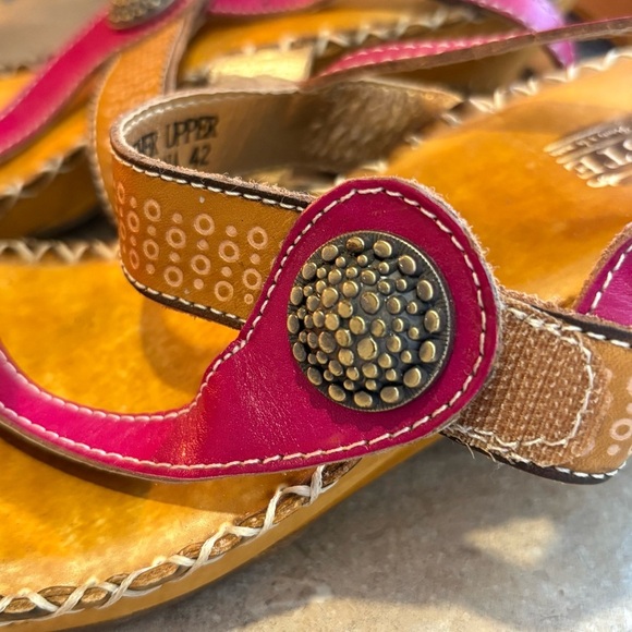 L'Artiste Brown Sandals for Women size 11 - Picture 5 of 13